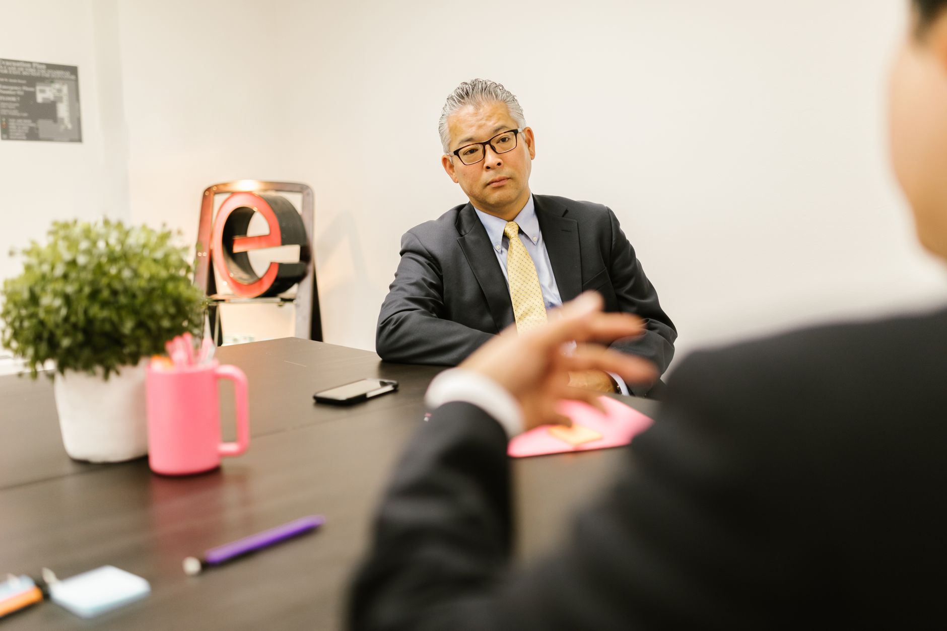 Modern business meeting in Tokyo